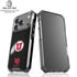 University of Utah Circle and Feather on Black iPhone 18 Pro Clear Case