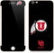Utah Circle and Feather on Black iPhone 6/6s Plus Skin
