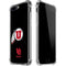 University of Utah Circle and Feather on Black iPhone 7/8 Plus Clear Case