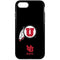 Utah Circle and Feather on Black iPhone 7 Pro Case