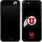 Utah Circle and Feather on Black iPhone SE (2nd & 3rd Gen) Skin