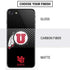 Utah Circle and Feather on Black iPhone SE (2nd & 3rd Gen) Skin