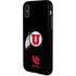 Utah Circle and Feather on Black iPhone X Pro Case