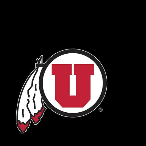 Utah Circle and Feather on Black iPhone X Pro Case