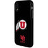 Utah Circle and Feather on Black iPhone XR Pro Case