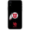 Utah Circle and Feather on Black iPhone XR Skin