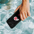 Utah Circle and Feather on Black iPhone XR Waterproof Case