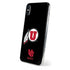 Utah Circle and Feather on Black iPhone XS Max Skin