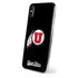 Utah Circle and Feather on Black iPhone XS Skin