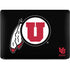 University of Utah Circle and Feather on Black Apple MacBook Air Skin