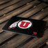 University of Utah Circle and Feather on Black Apple MacBook Air Skin
