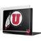 University of Utah Circle and Feather on Black MacBook Pro 14in (2021-24) Case plus Skin