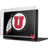University of Utah Circle and Feather on Black MacBook Pro 14in (2021-24) Case plus Skin