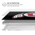 University of Utah Circle and Feather on Black MacBook Pro 14in (2021-24) Case plus Skin