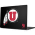 University of Utah Circle and Feather on Black Apple MacBook Pro 14-inch Skin