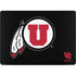 University of Utah Circle and Feather on Black Apple MacBook Pro 14-inch Skin