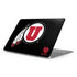 University of Utah Circle and Feather on Black Apple MacBook Pro 16-inch Skin