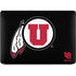 University of Utah Circle and Feather on Black Apple MacBook Pro 16-inch Skin