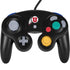 University of Utah Circle and Feather on Black Nintendo Skins