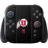 University of Utah Circle and Feather on Black Nintendo Switch 2 (2025) with Joy-Con Skin