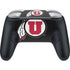 University of Utah Circle and Feather on Black Nintendo Switch 2 (2025) Pro Controller Skin