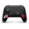 Utah Circle and Feather on Black Nintendo Switch Pro Controller Skin