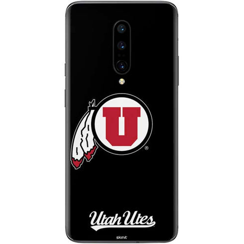 Utah Circle and Feather on Black OnePlus 7 Pro Skin