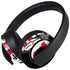University of Utah Circle and Feather on Black PlayStation 4 Gold Wireless Headset Skin