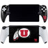 University of Utah Circle and Feather on Black PlayStation Portal Remote Player Skin