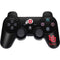 Utah Circle and Feather on Black PS3 Dual Shock wireless controller Skin