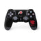 Utah Circle and Feather on Black PS4 Controller Skin