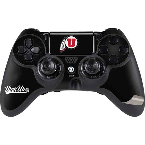 Utah Circle and Feather on Black PS4/PC SCUF Impact Controller Skin
