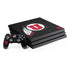 University of Utah Circle and Feather on Black PlayStation PS4 Skins