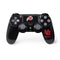 Utah Circle and Feather on Black PS4 Pro/Slim Controller Skin