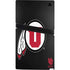 University of Utah Circle and Feather on Black PS5 Pro Console Skin