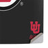 University of Utah Circle and Feather on Black PS5 Pro Console Skin