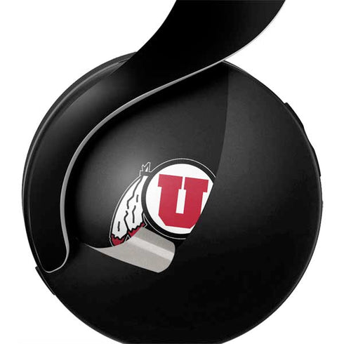 Utah Circle and Feather on Black PULSE 3D Wireless Headset for PS5 Skin