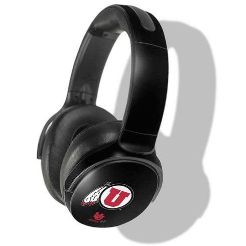 Utah Circle and Feather on Black Skullcandy Venue Skin