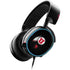 Utah Circle and Feather on Black SteelSeries Arctis 3 Skin