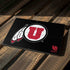 Utah Circle and Feather on Black Surface Pro 7 Skin
