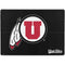 Utah Circle and Feather on Black Surface Pro 9 Skin