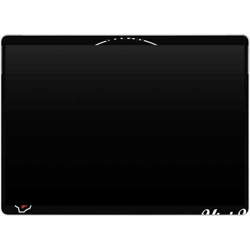 Utah Circle and Feather on Black Surface Pro 9 Skin