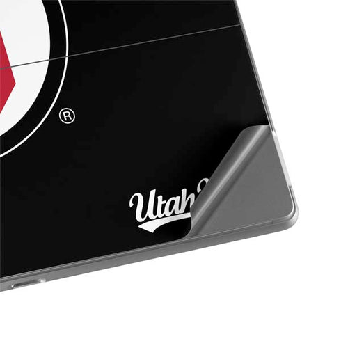 Utah Circle and Feather on Black Surface Pro 9 Skin