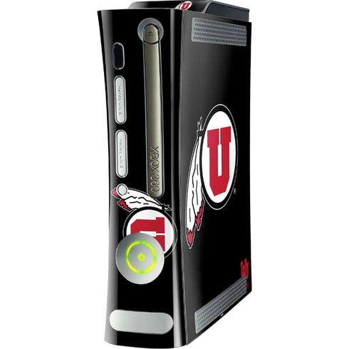 Utah Circle and Feather on Black Xbox 360 (Includes HDD) Skin