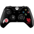 Utah Circle and Feather on Black Xbox One Controller Skin