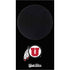 Utah Circle and Feather on Black Xbox Series S Console Skin