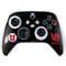 Utah Circle and Feather on Black Xbox Series S Controller Skin