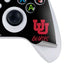 Utah Circle and Feather on Black Xbox Series S Controller Skin