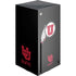 University of Utah Circle and Feather on Black Xbox Series X Skins