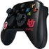 Utah Circle and Feather on Black Xbox Series X Controller Skin